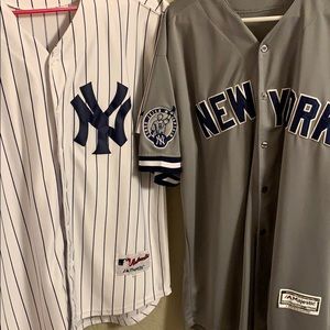 Duo Home & Away Derek Jeter Jerseys NY Yankees